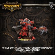 orsus zoktavir the butcher of khardov khador warcaster (variant)